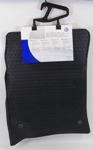 Rubber Floor Mats, Front (round clips)